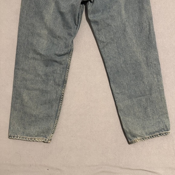 Levi's 550 Relaxed Fit Jeans Straight Leg Denim Stretch Blue Mens Size 36 x 30 - Picture 11 of 16